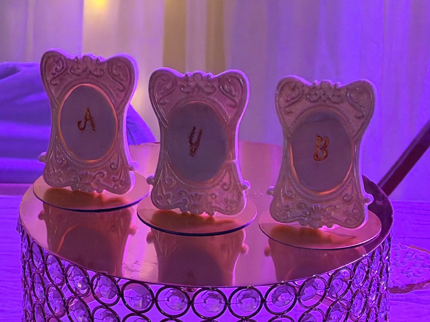 Customer photo review of Medium Picture Frame Chocolate Mold