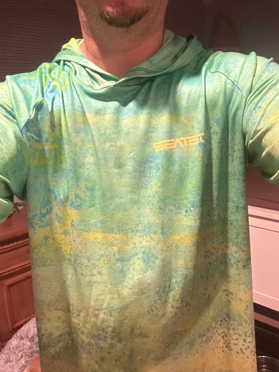 Customer photo review of Mahi Sport Tec Hooded Long Sleeve – Men's