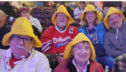 Customer photo review of Stormfront Deluxe Fleece-Lined Waterproof Sou'wester Hat