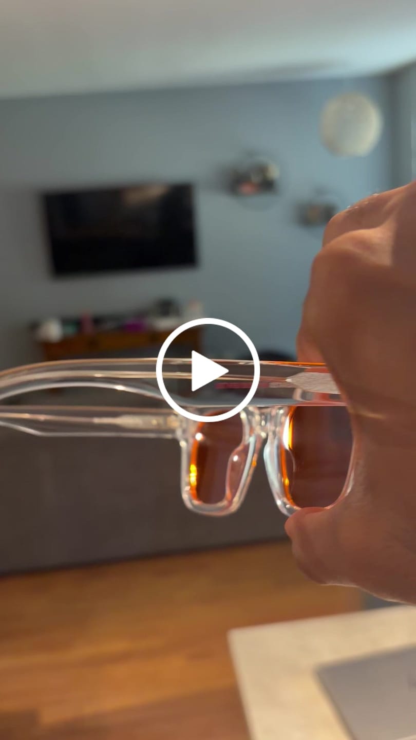 Customer video review of The Aston Clear Blue Light blockers 2.0