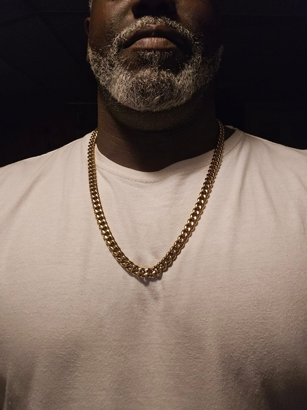 Customer photo review of 10mm Solid Miami Cuban Chain