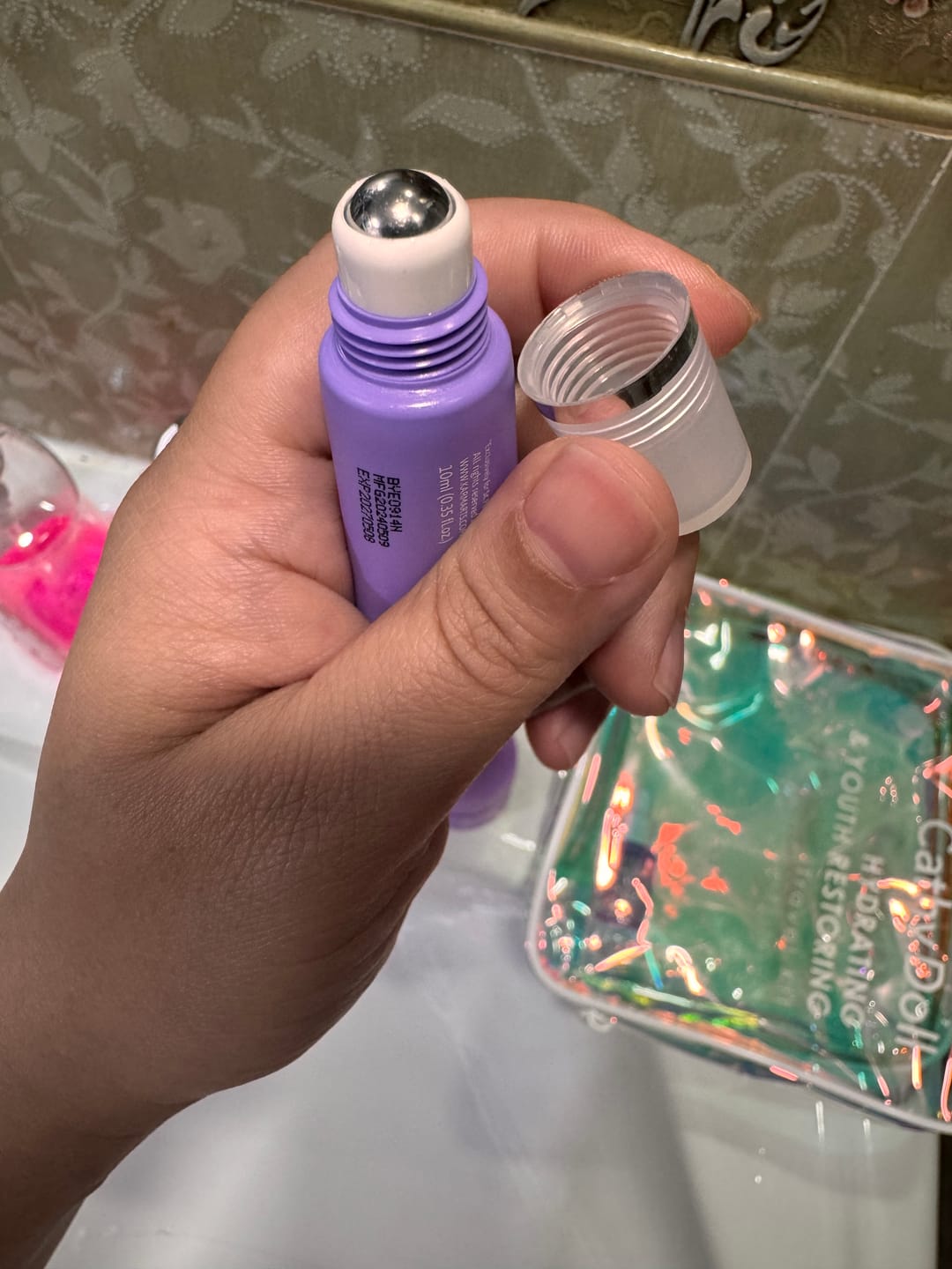 Customer photo review of Cathy Doll Hydrating & Youth Restoring Travel Kit
