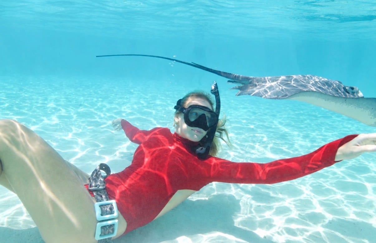 Customer photo review of Luna Long Sleeve Swimwear