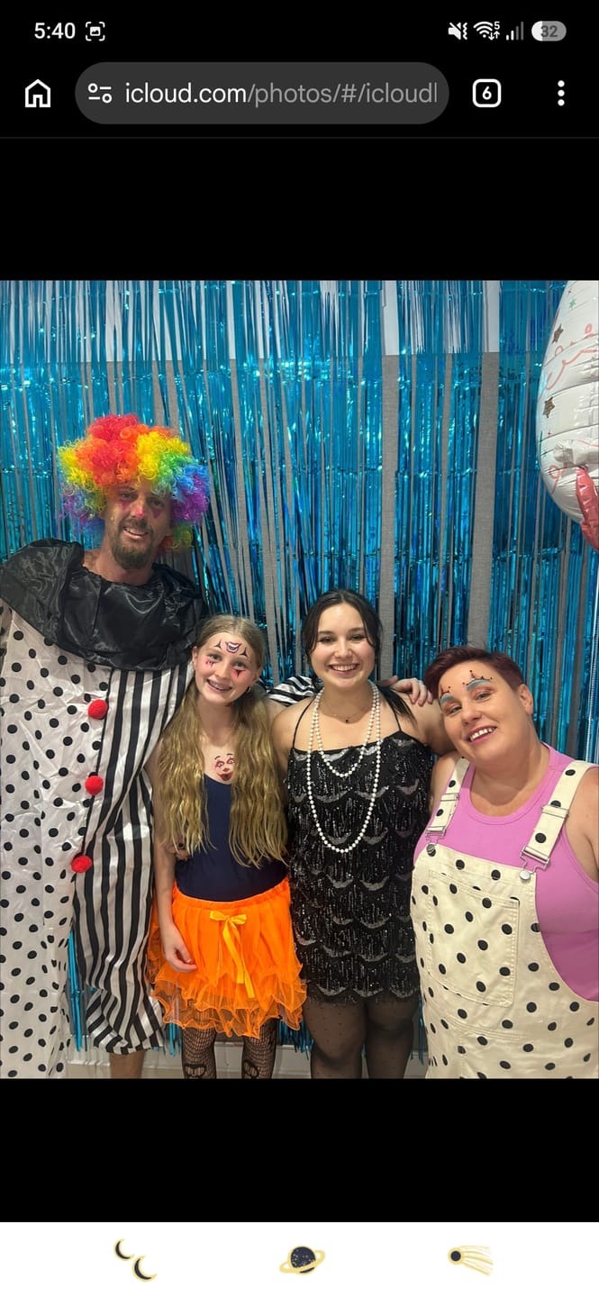 Customer photo review of Circus Murder Mystery Host Your Own Game Kit