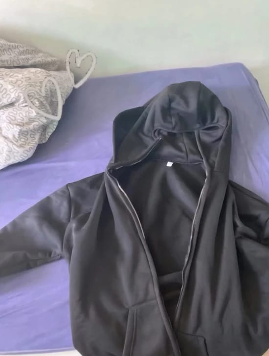Customer photo review of Ninjaclava™ 3 İplik Kar Maskeli Ninja Hırka Polar