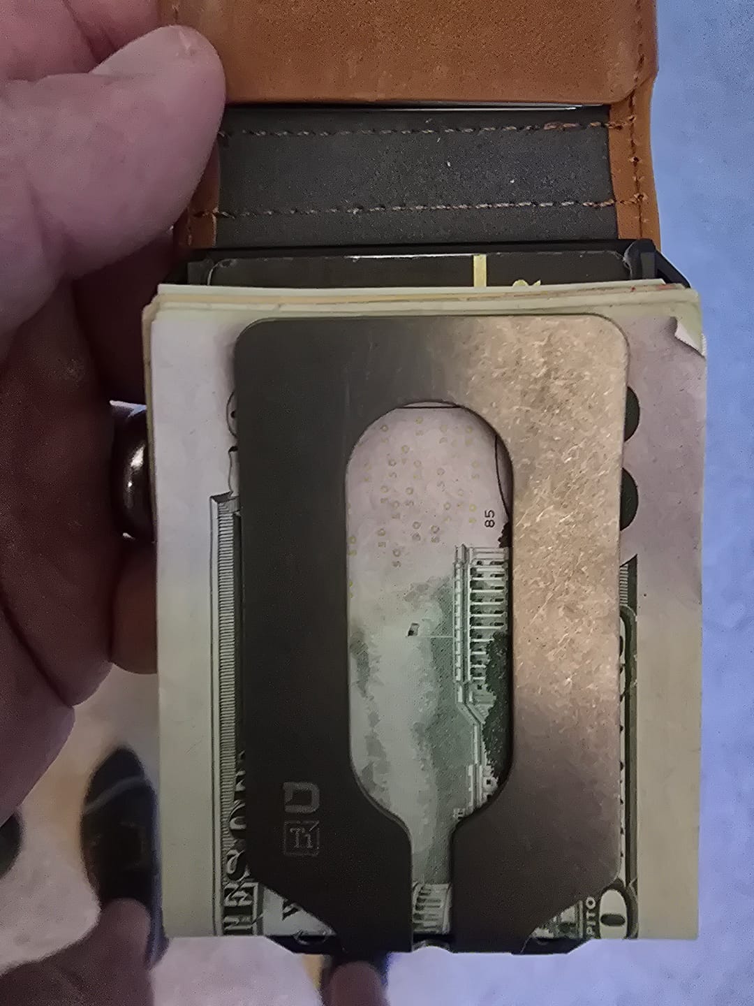 Customer photo review of M4 Titanium Money Clip