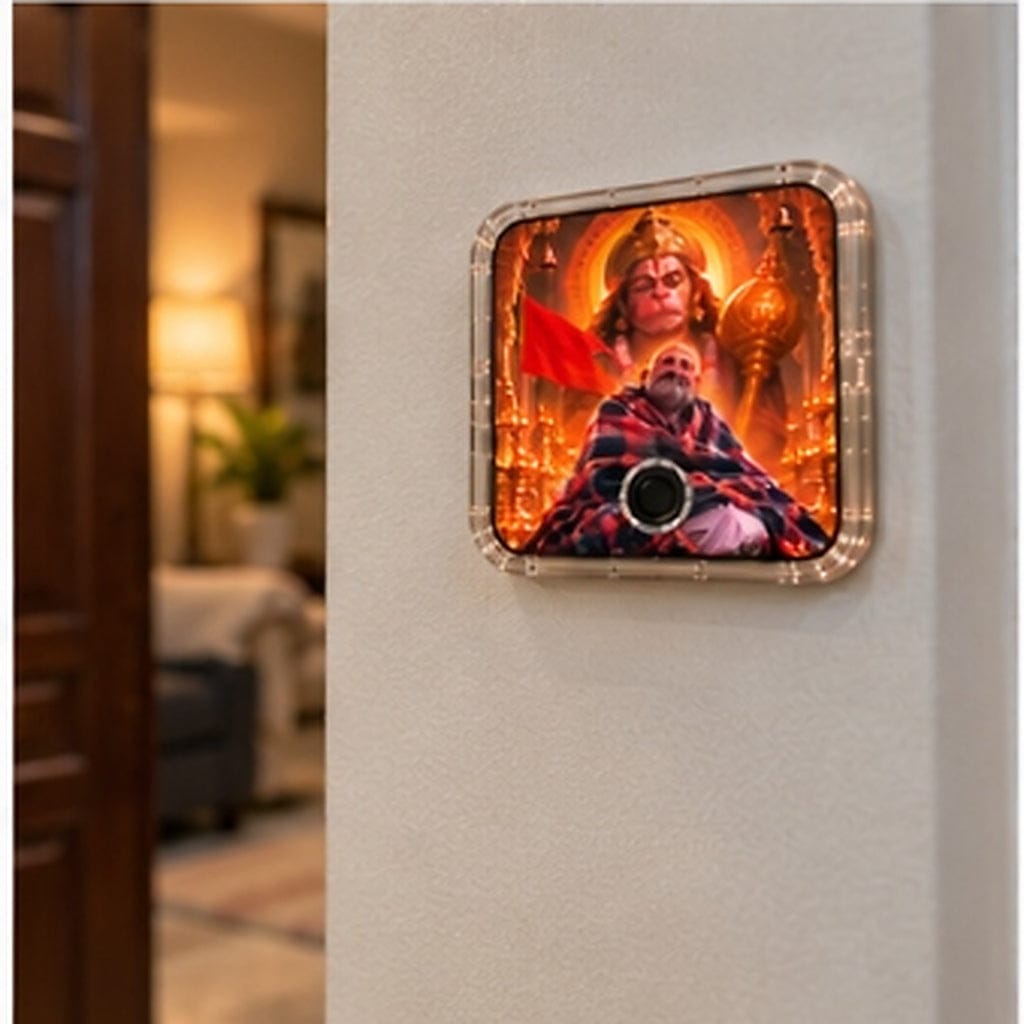 Customer photo review of Hanuman Chalisa Musical Magnet