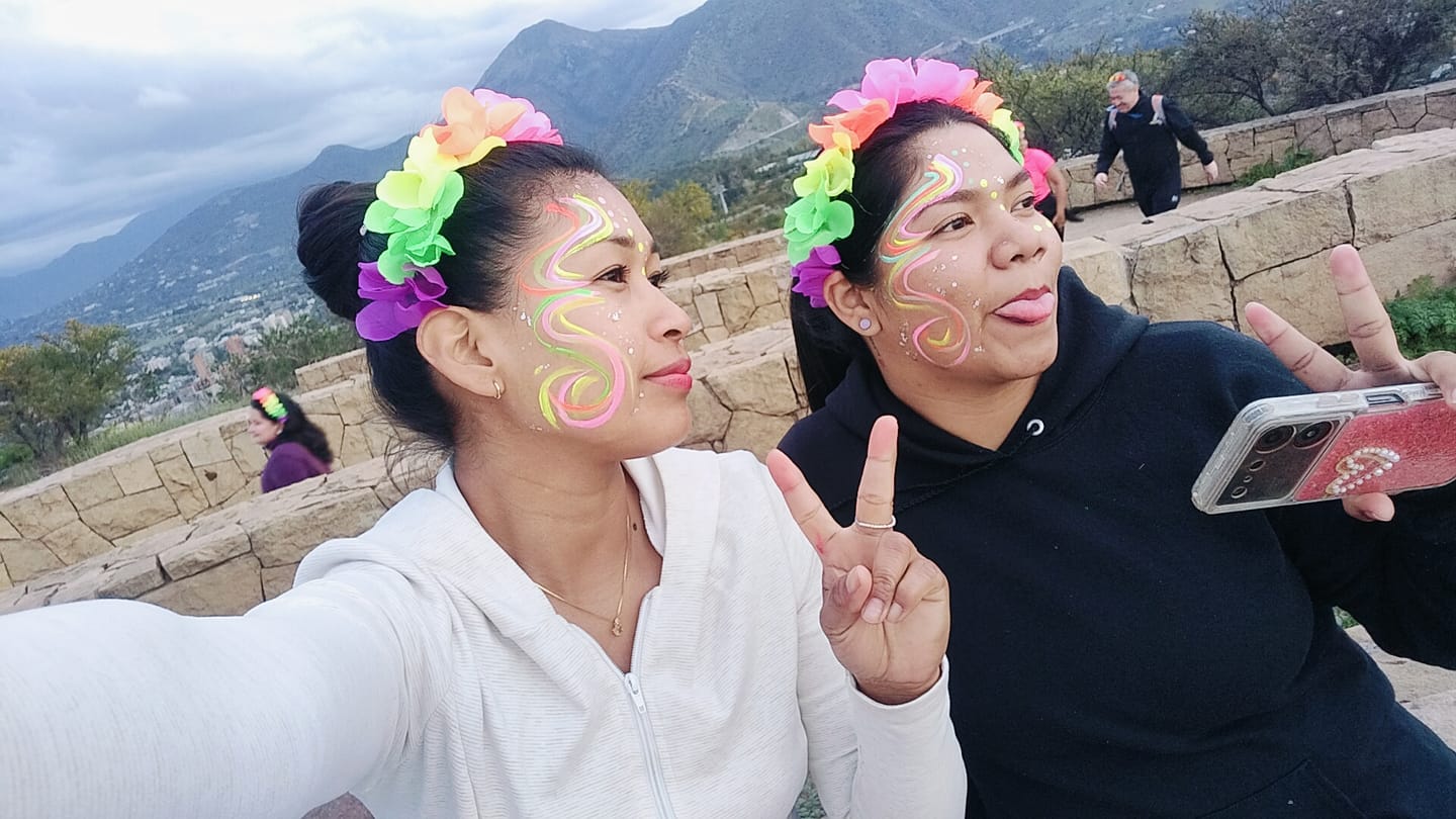 Customer photo review of Trekking Cerro San Cristóbal