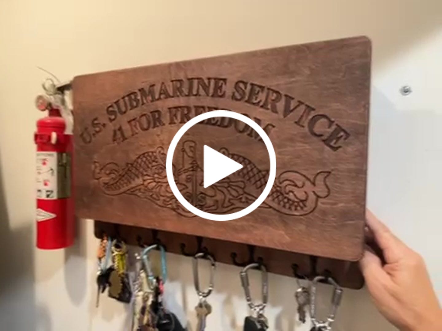 Customer video review of CUSTOM DESIGN THAT FITS YOUR EXACT NEEDS!