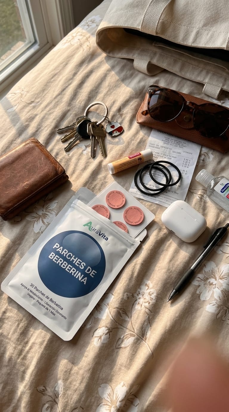Customer photo review of Parches de Berberina | Tu aliado sin químicos