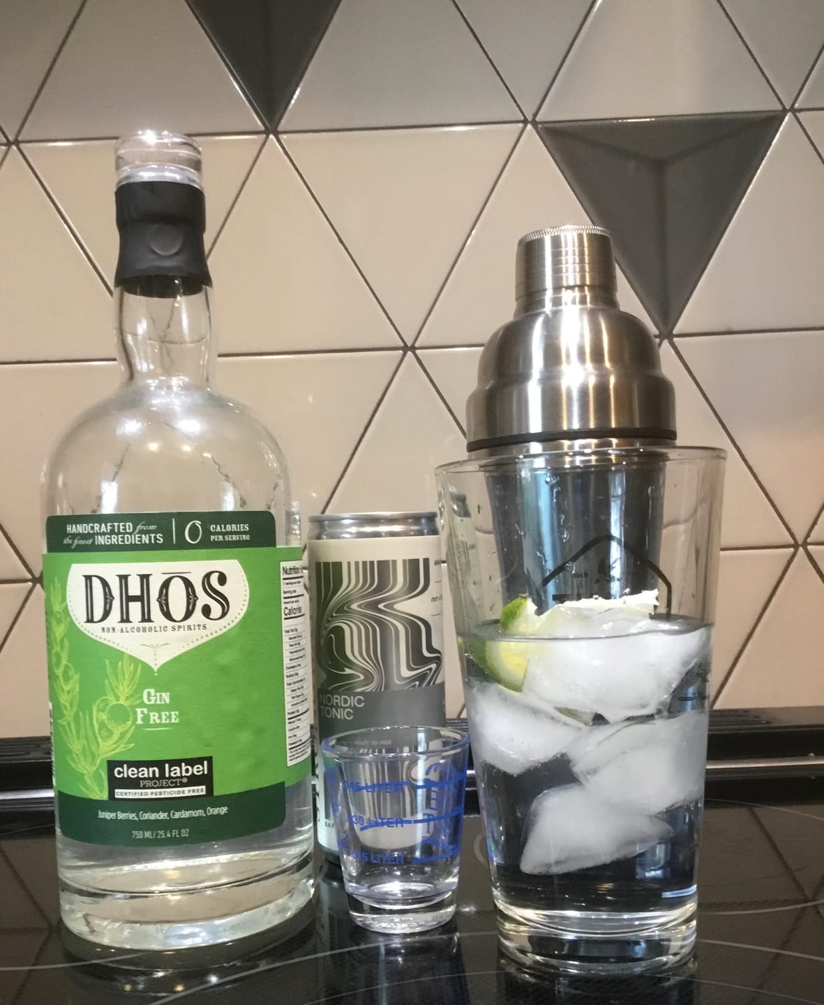 Customer photo review of DHOS GIN FREE