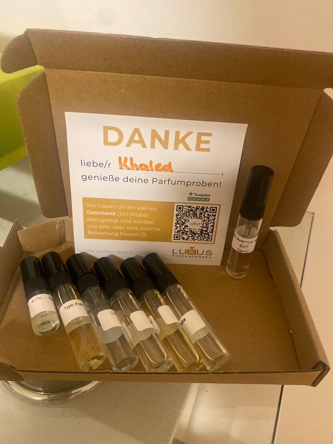 Customer photo review of Creed - Aventus Absolu (Limited Edition) Abfüllung
