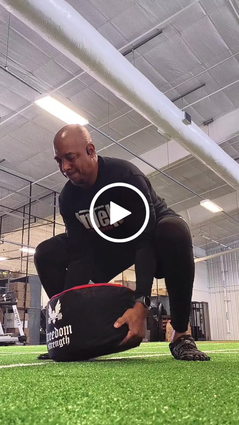 Customer video review of Strongman Sandbag