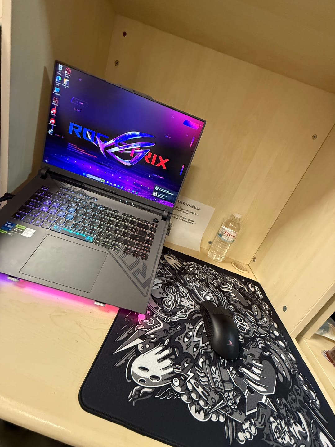 Customer photo review of Wraith Spirit of Aim Mousepad