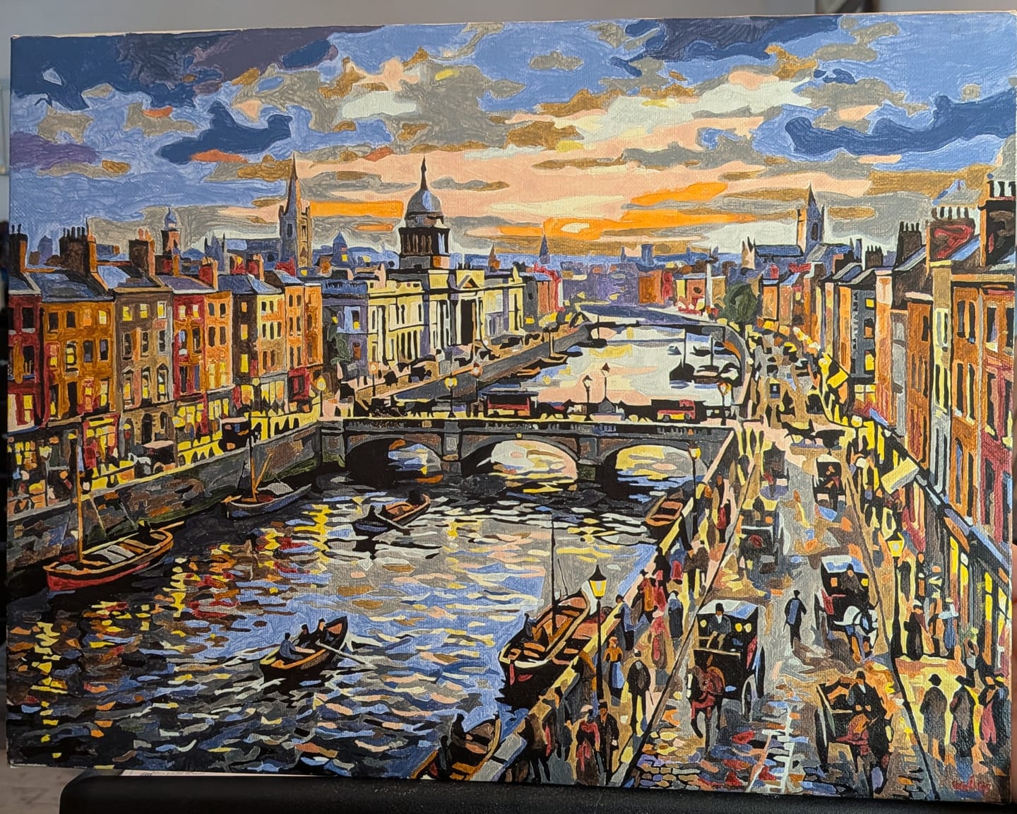 Customer photo review of Design Your Own Paint by Number with AI