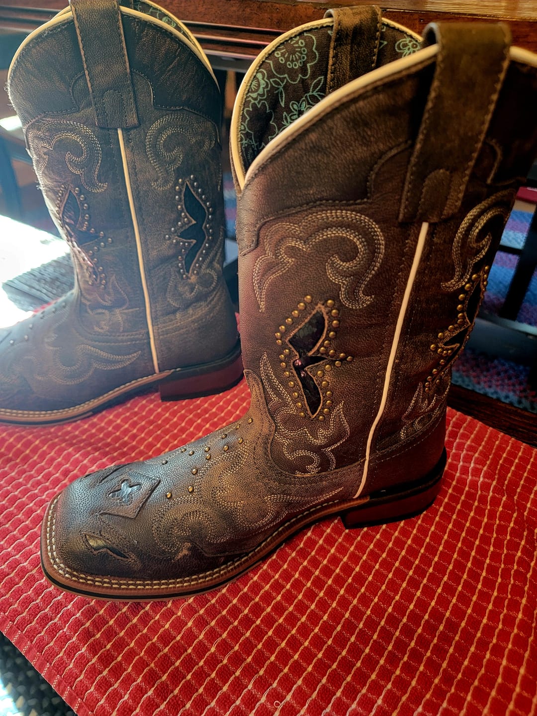 Customer photo review of Women's Spellbound Snake Boots