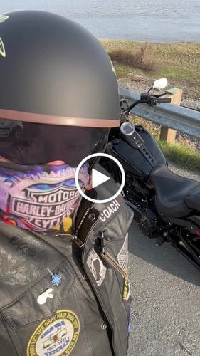 Customer photo review of TAKIZAWA Half Helmet - Curved Style
