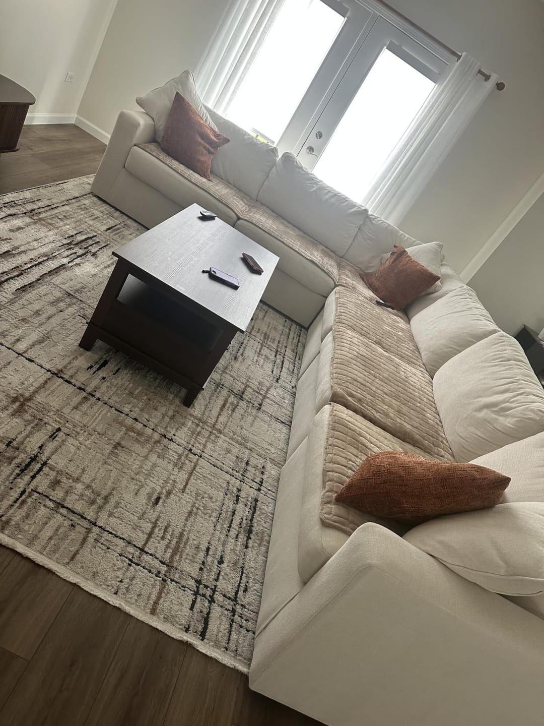 Customer photo review of pawandplush - Couch Cover