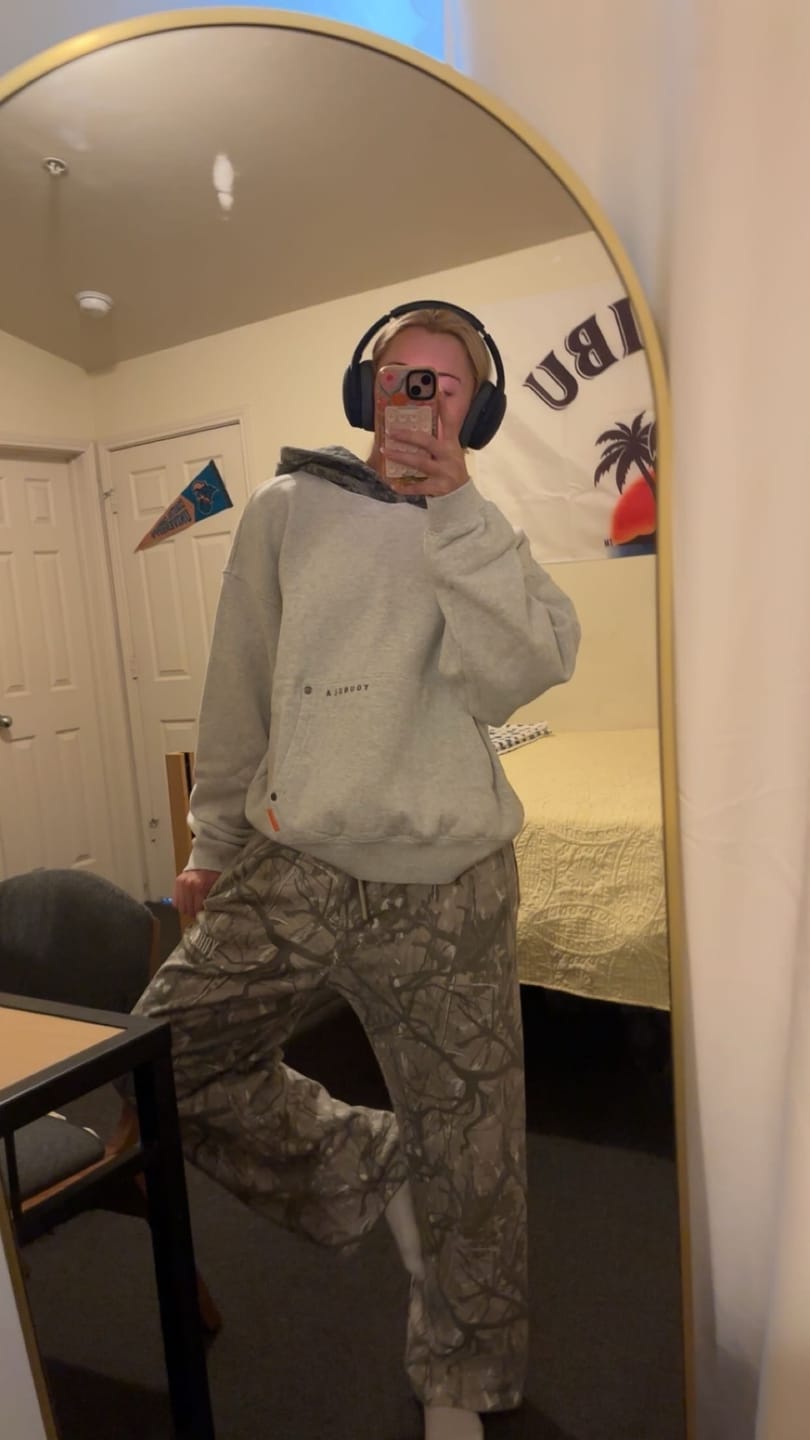 Customer photo review of 2133 - Tree Camo Baggy Sweats