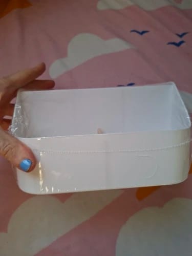 Customer photo review of Divided Makeup Organizer