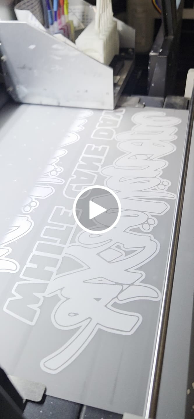 Customer video review of 13in by 3936in (328ft) DTF Film Roll (Instant Peel)