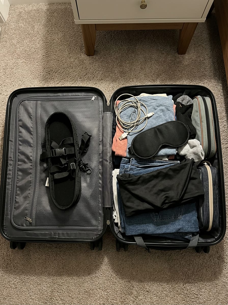 Customer photo review of Soft Landing™ Travel Sleep Set