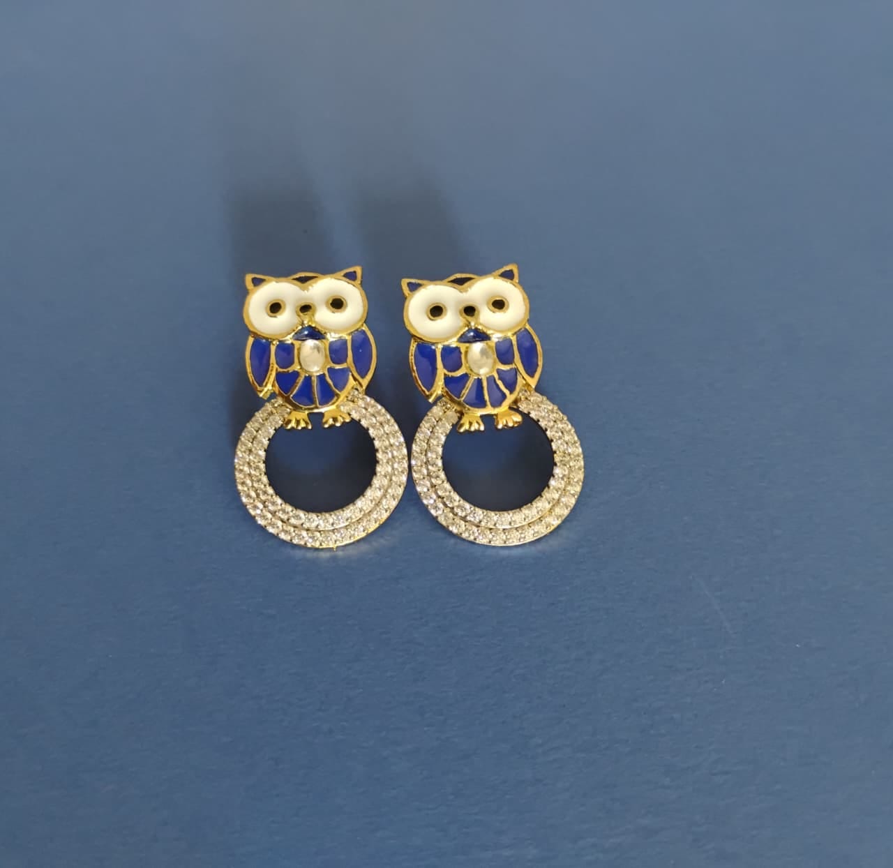 Customer photo review of Nyra Earrings