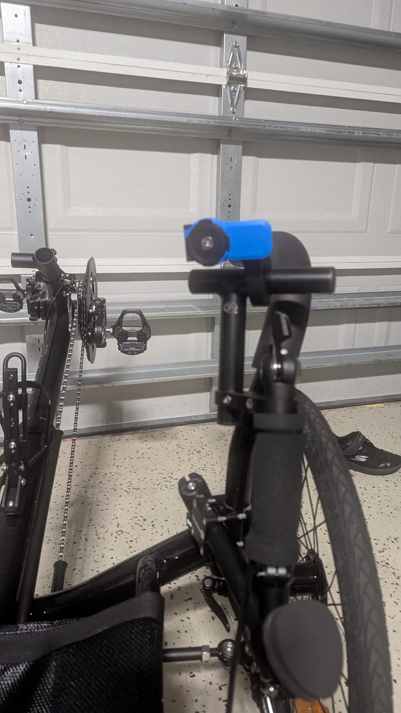 Customer photo review of Bar End Shifter Mount