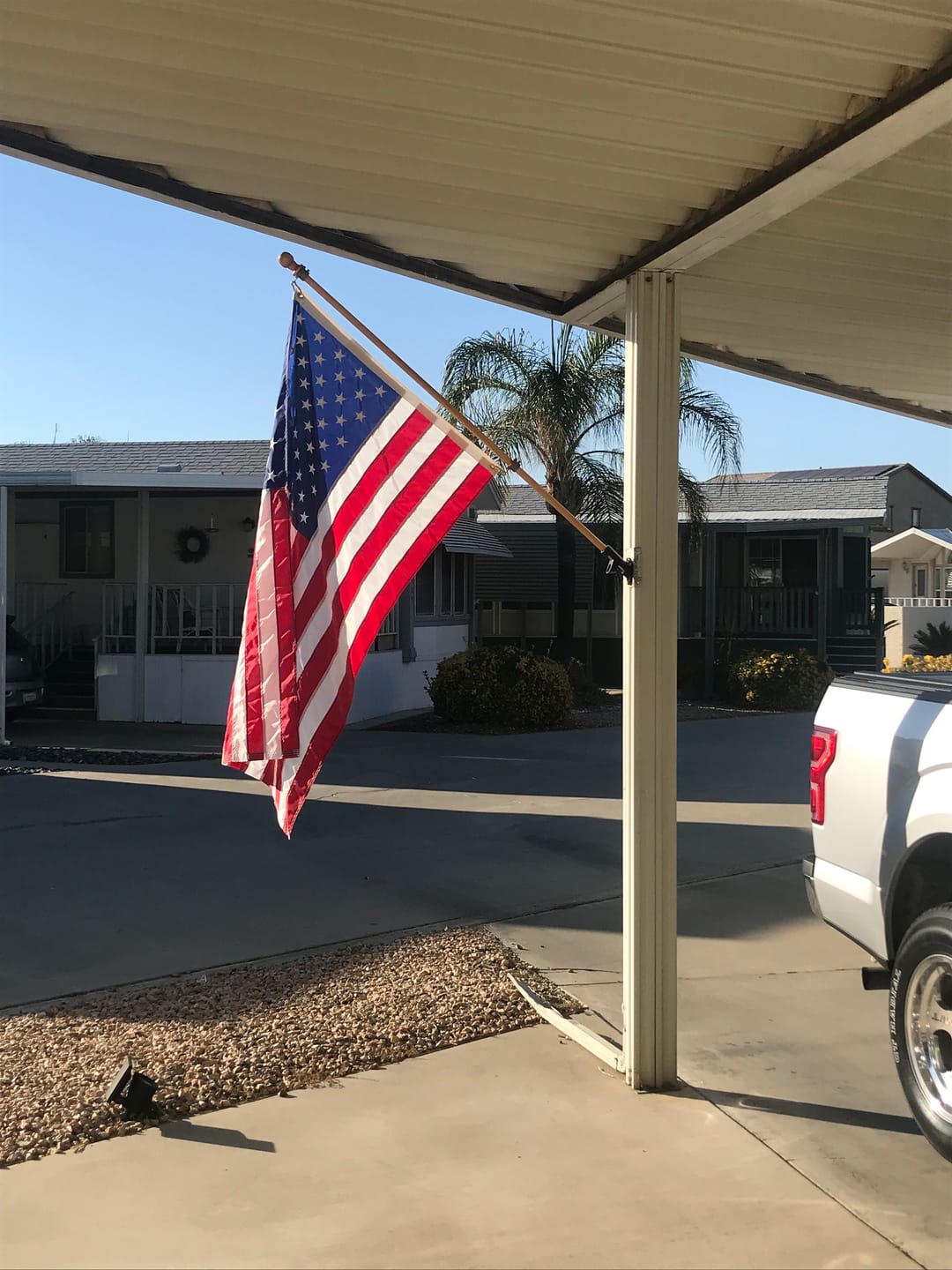 Customer photo review of 3' x 5' American Flag