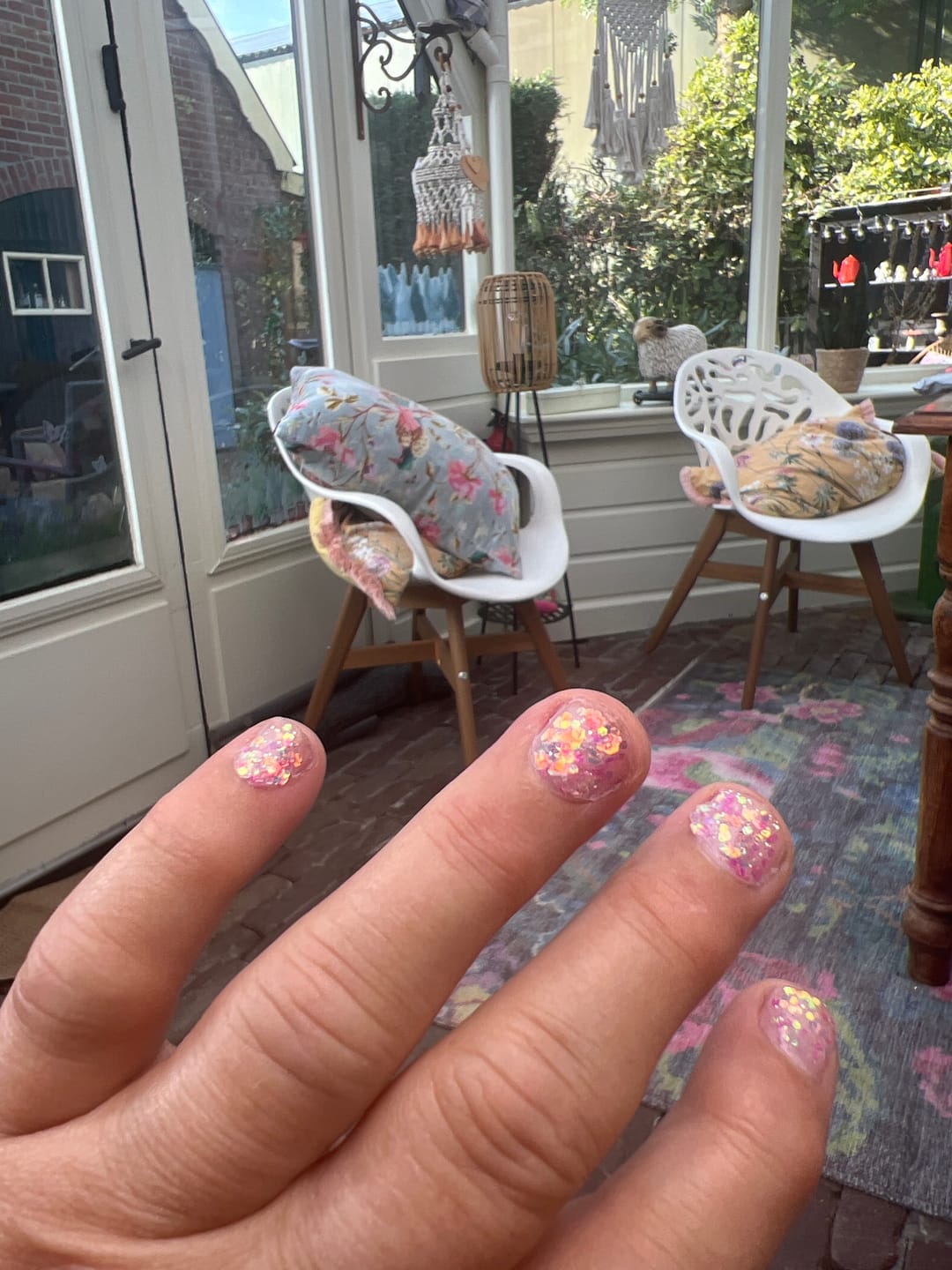 Customer photo review of Glowdip Alles-in-één Manicure Set