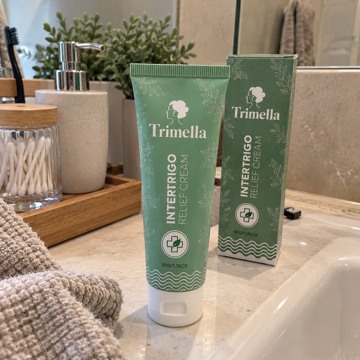 Customer photo review of קרם ייעודי להרגעת שפשפות בקפלי העור, להפחתת גירוי ולהחזרת תחושת נוחות יומיומית