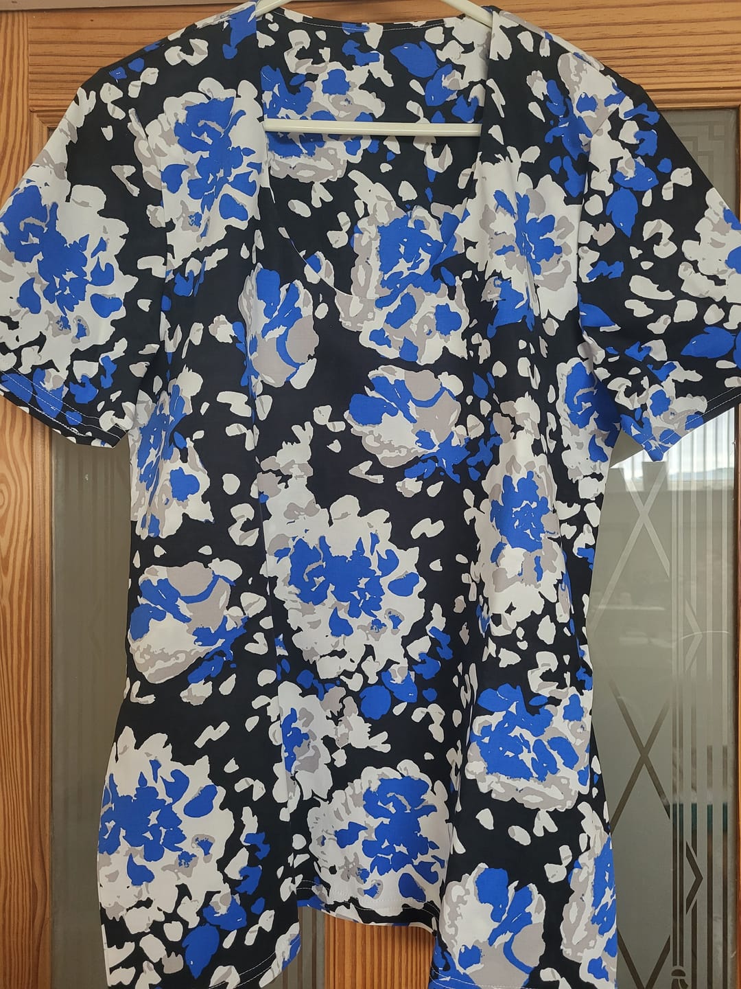 Customer photo review of Floral Expression Cotton Sateen Fabric