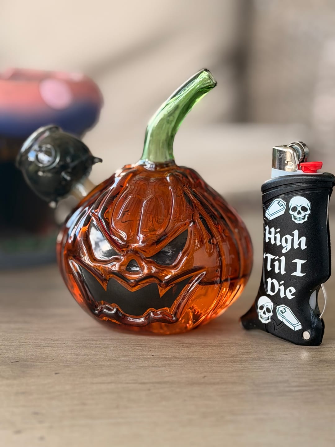 Customer photo review of JACK-O'-LANTERN BONG