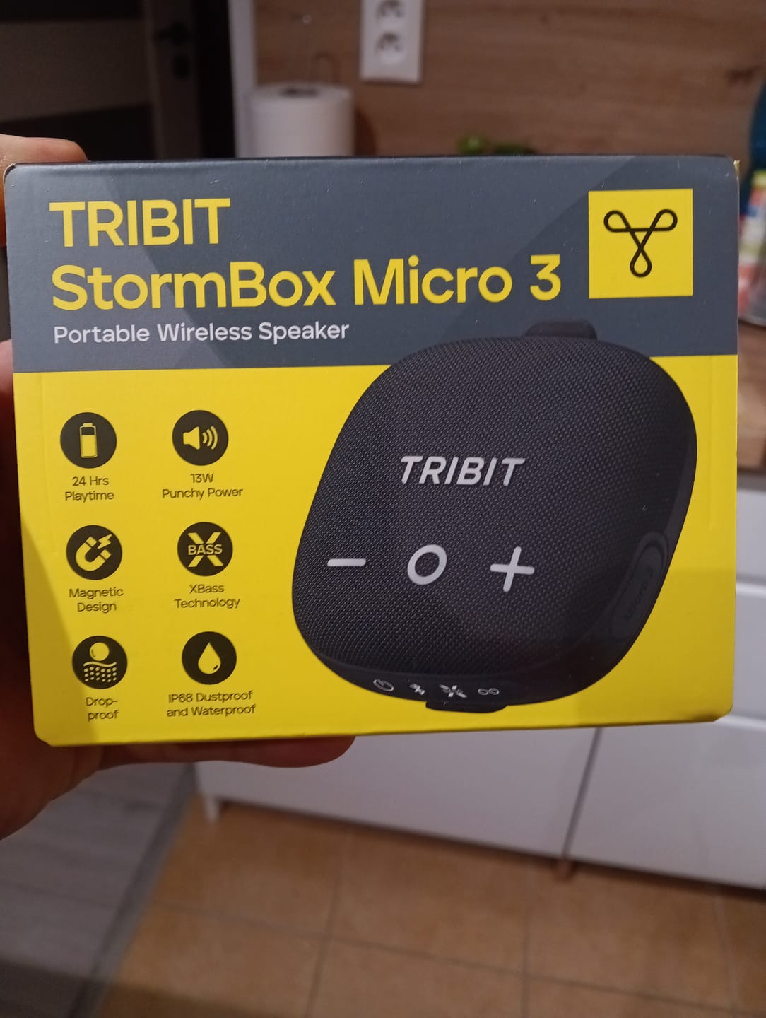 Customer photo review of TRIBIT StormBox Micro 3 Portable Speaker