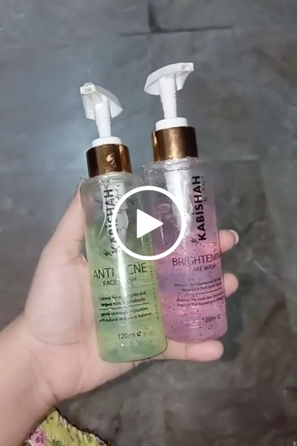 Customer video review of Face Wash Bundle: Clear & Bright Face Fusion