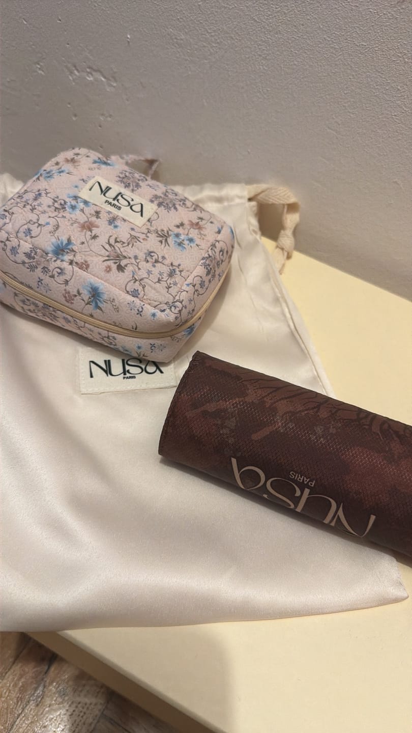 Customer photo review of Coffret NUSA – Tenue, tapis & pochette de voyage