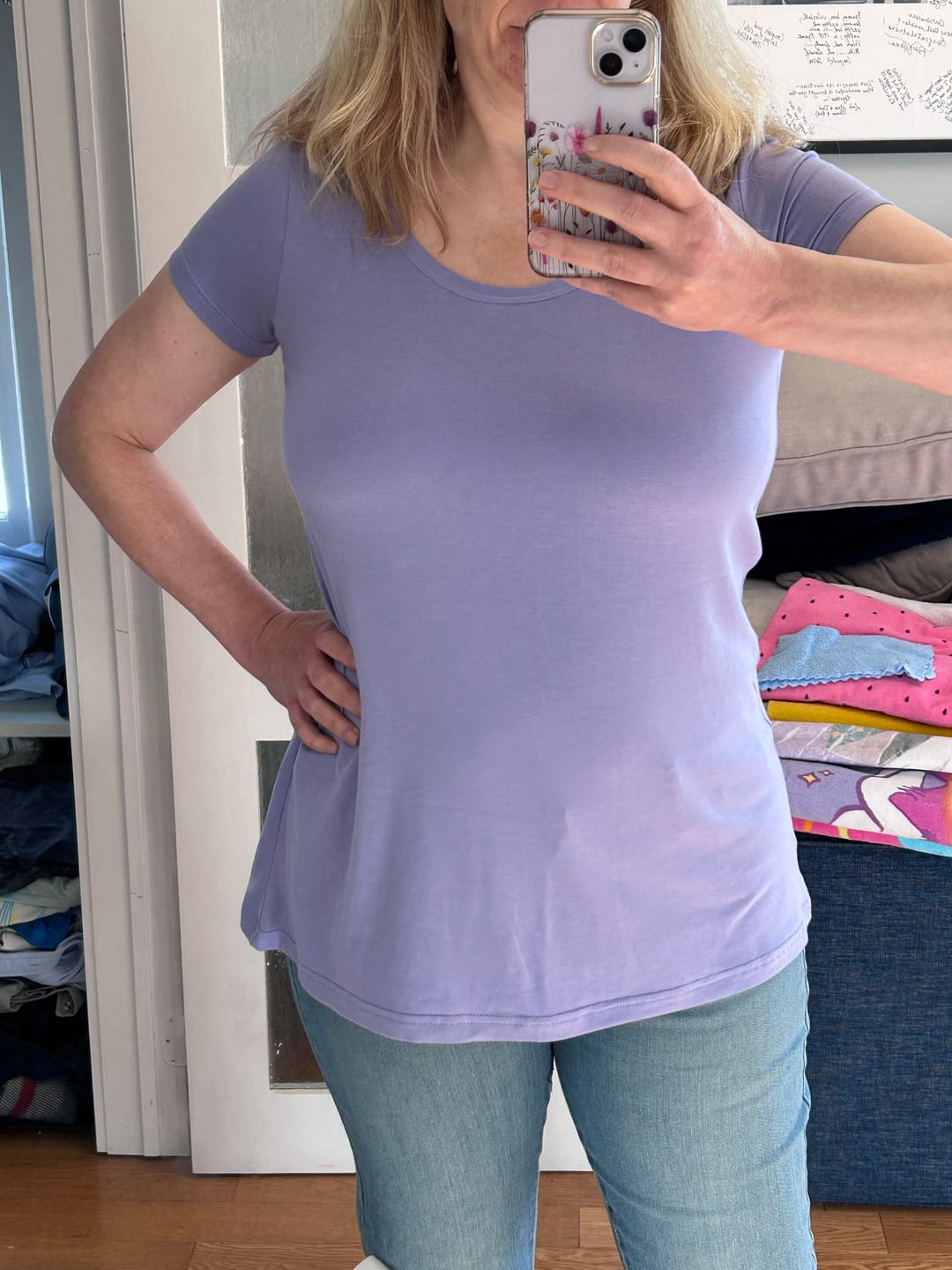 Customer photo review of *Pre-Sale* Scoop Tee