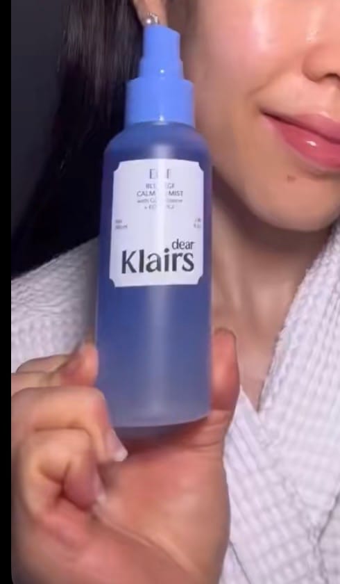 Customer photo review of Blue EGF Calming Mist