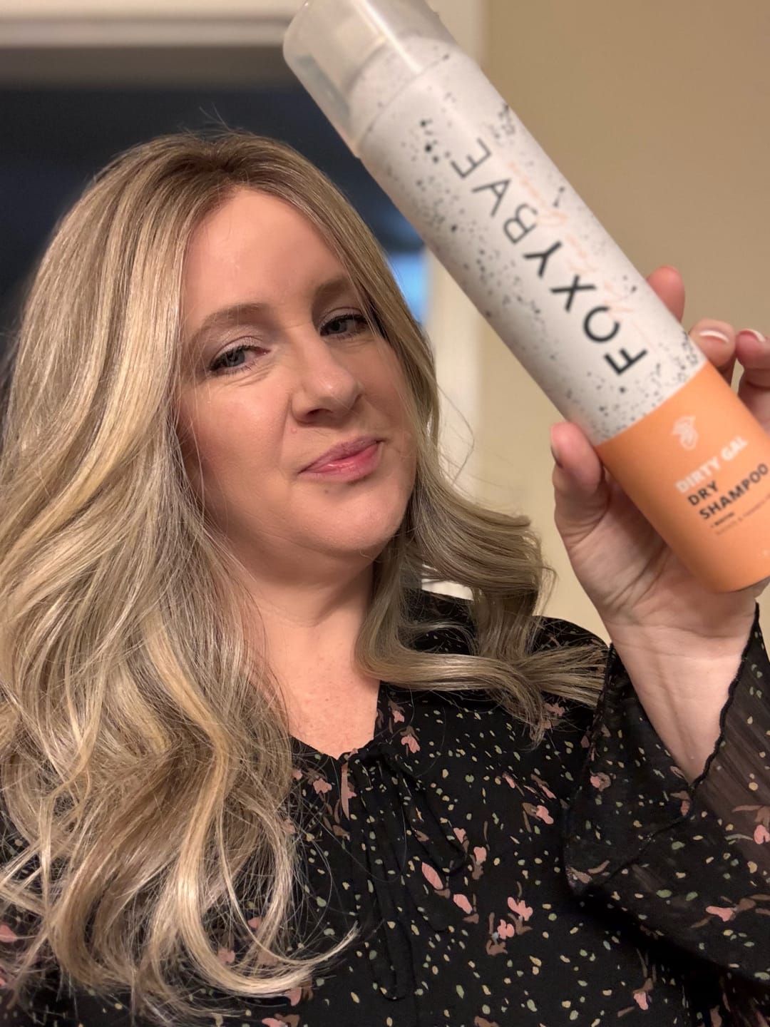 Customer photo review of FOXYBAE Dirty Gal Dry Shampoo + Biotin