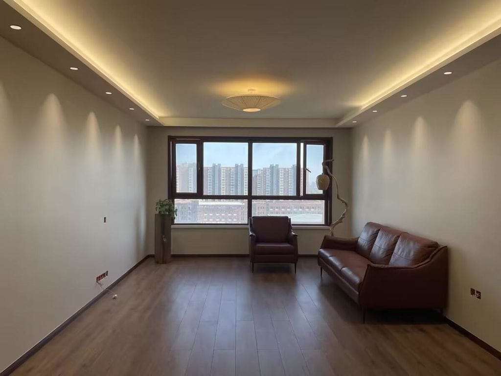 Customer photo review of Fabric Ceiling Light, Pleated Inverted Shade, 50 cm, Hardwired