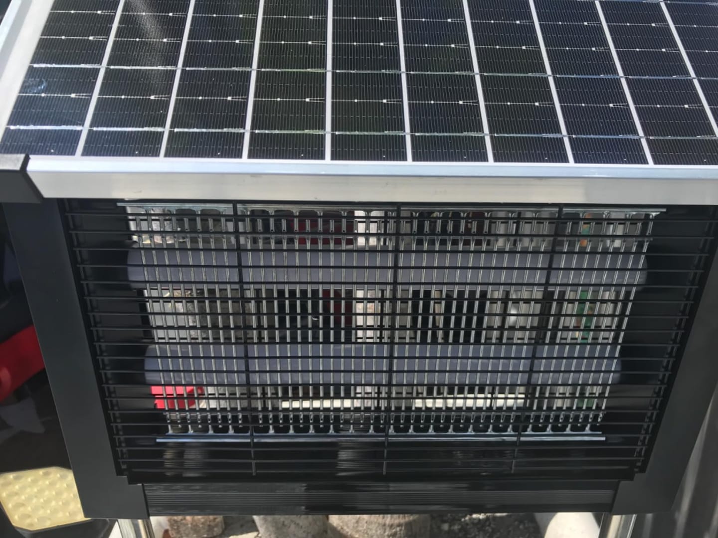 Customer photo review of GroundGuard Sentinel — Solar Bug Zapper