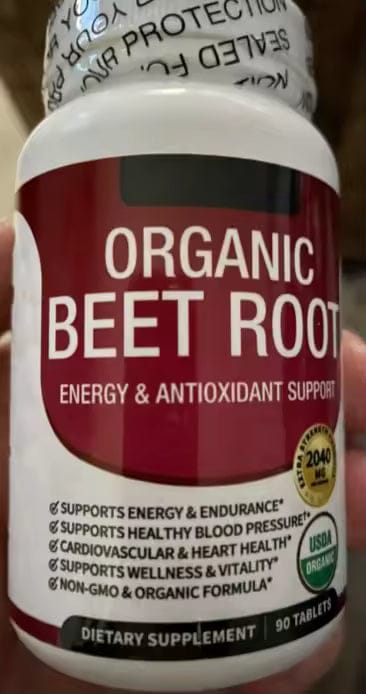 Customer photo review of Viorine Organic Beet Root with Black Pepper