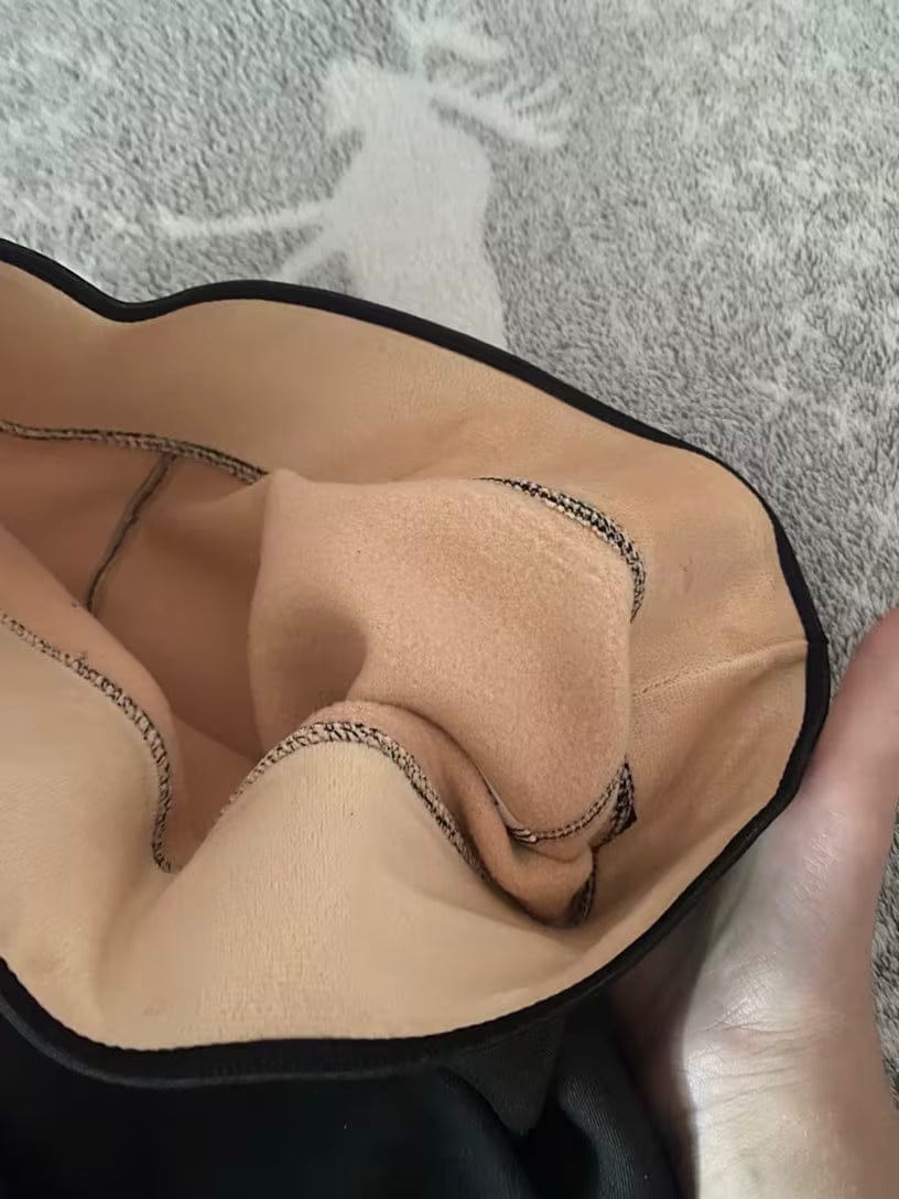 Customer photo review of Seloria® Peluş Termal Külotlu Çorap