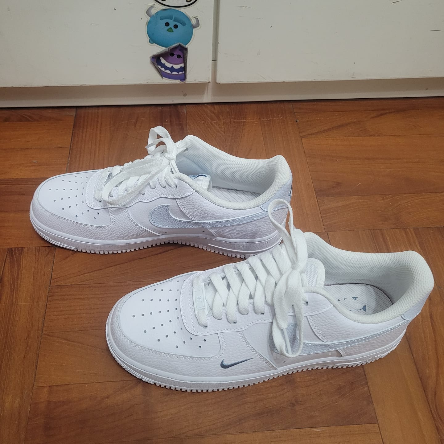 Customer photo review of Nike Air Force 1 '07 'White Aegean Storm'  HV2511-100