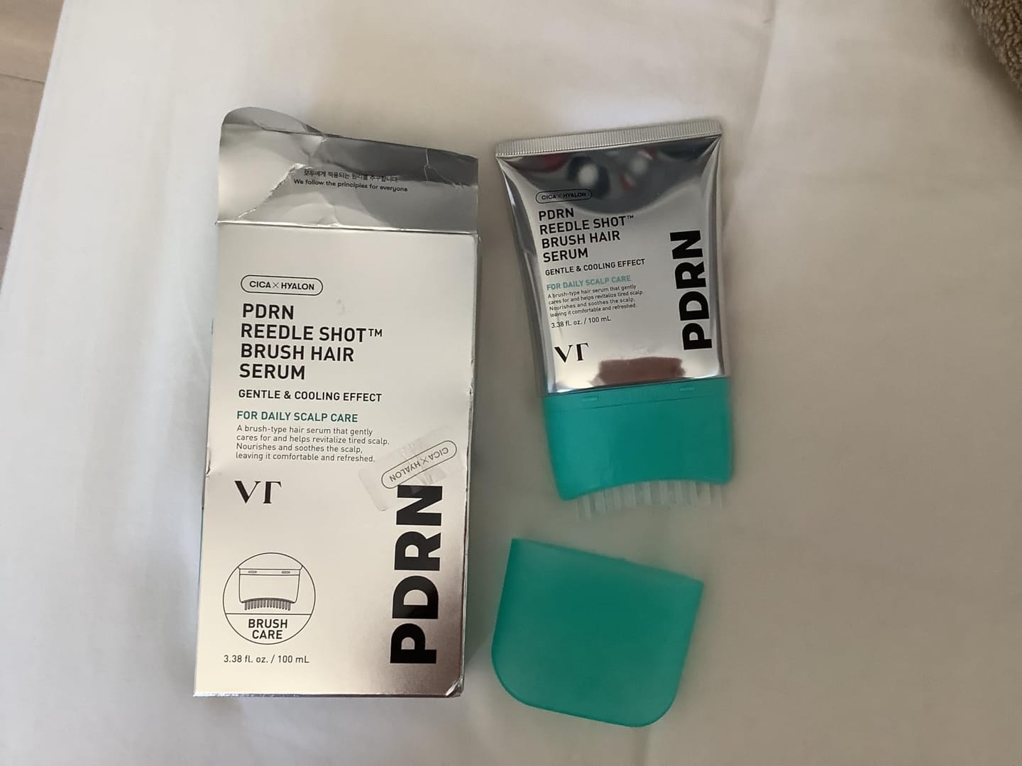 Customer photo review of PDRN Shoot Brush 2x1 Oferta