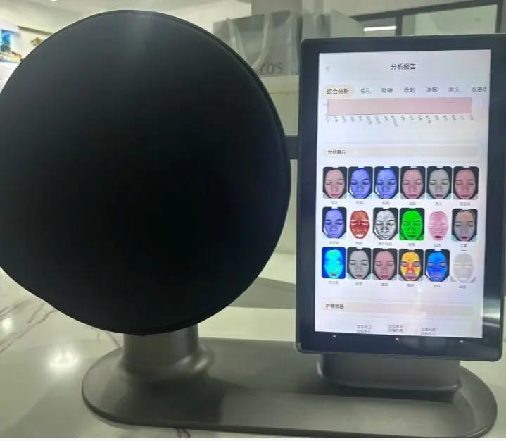 Customer photo review of DermaScope AI Skin Analysis System