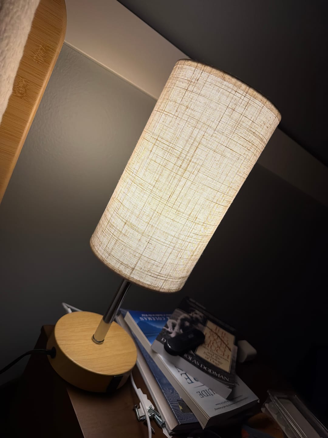 Customer photo review of Bedside Touch Table Lamp
