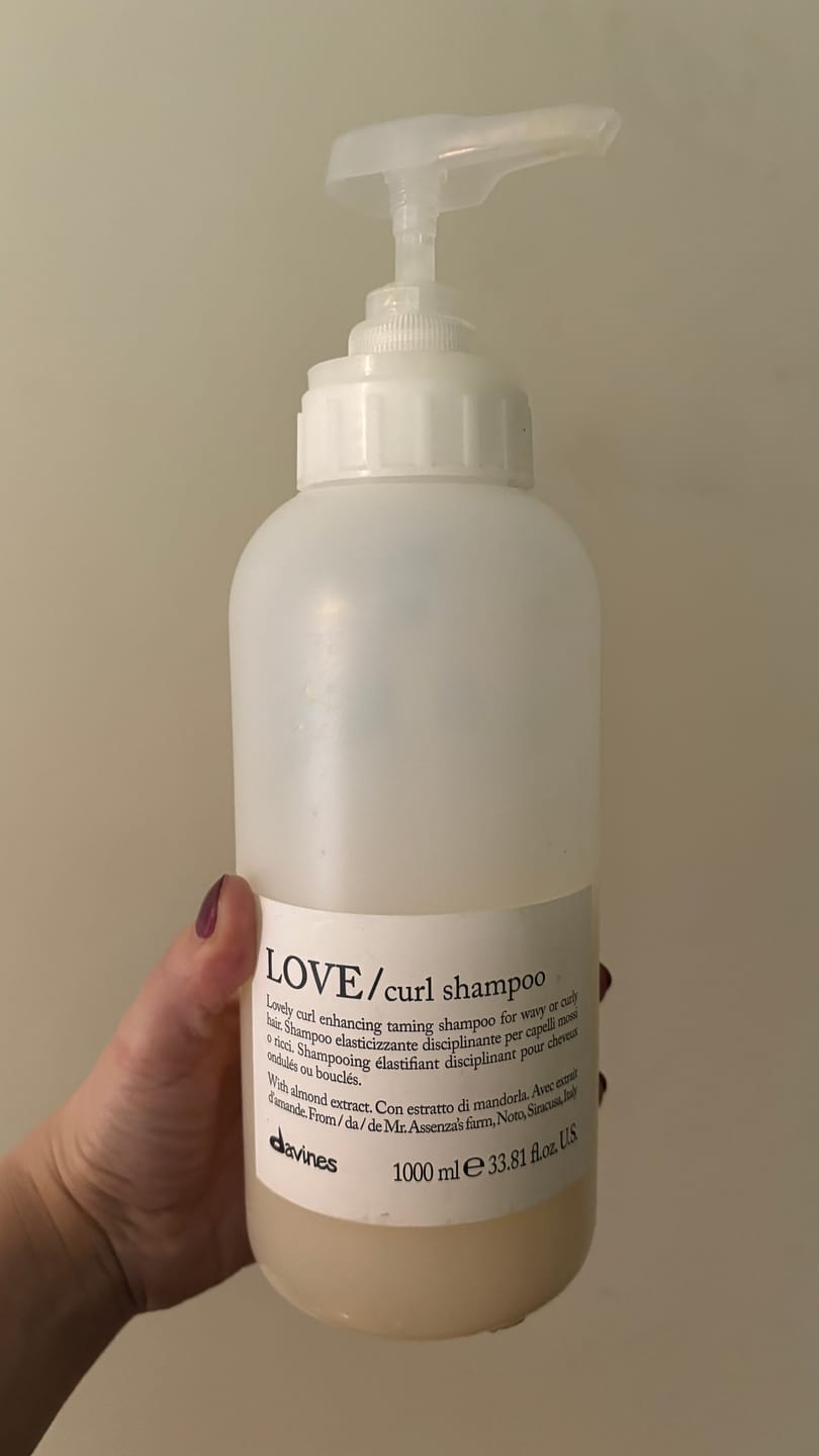 Customer photo review of Válvula Dispensadora Essential y OI 1 Litro Davines