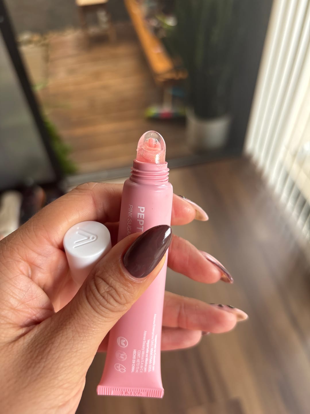 Customer photo review of PEPTIDE LIP BALM