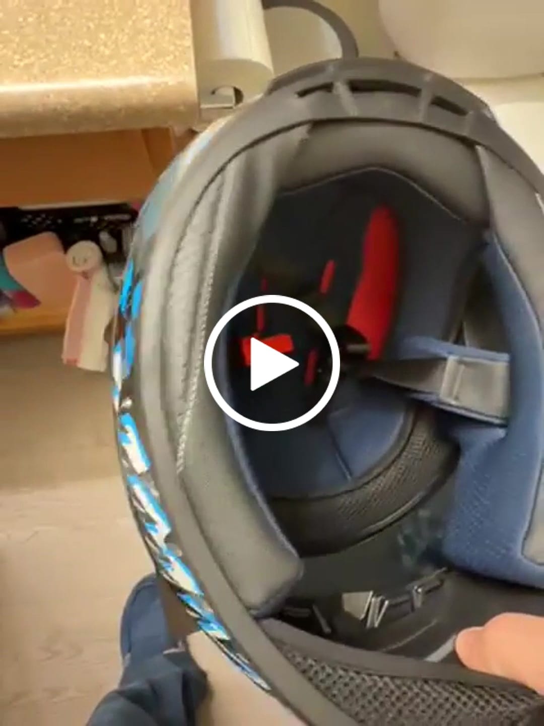 Customer video review of VortexX Full-Face Motorcycle Helmet